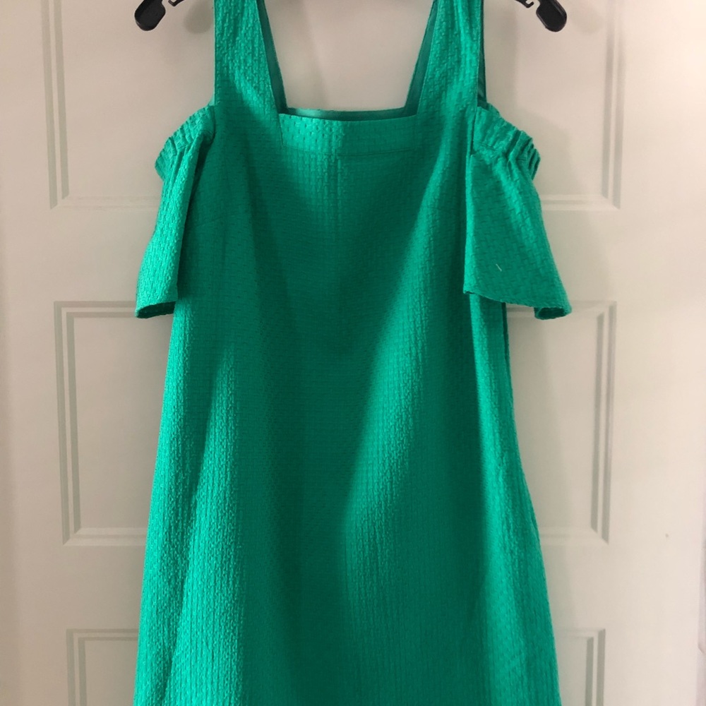 JCrew teal dress